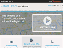 Tablet Screenshot of londonpresence.com